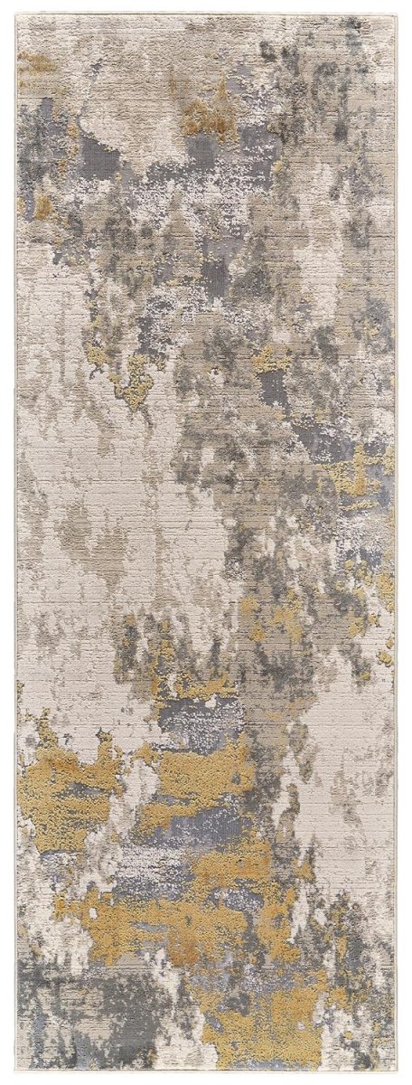 Feizy Waldor 3970F Ivory/Gold Rugs.