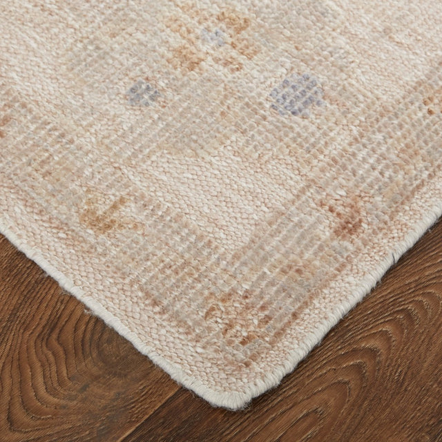 Feizy Wendover 6841F Tan/Blue Rugs.