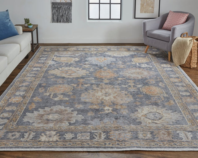 Feizy Wendover 6842F Blue/Tan Rugs.