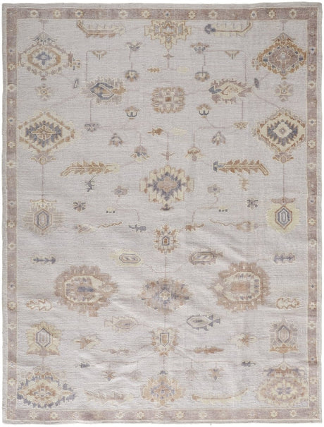 Feizy Wendover 6847F Gray/Tan Rugs.