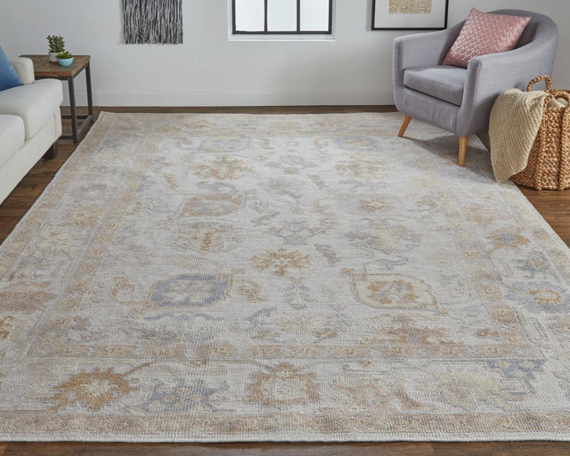 Feizy Wendover 6847F Gray/Tan Rugs.