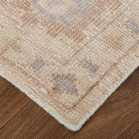 Feizy Wendover 6862F Tan/Blue Rugs.