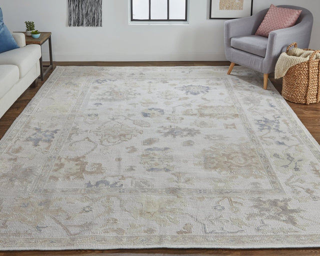 Feizy Wendover 6864F Gray/Ivory Rugs.