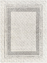 Surya Freud Feu-2301 Ivory, Black Area Rug