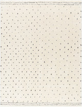 Surya Freud Feu-2303 Ivory, Black Rug.