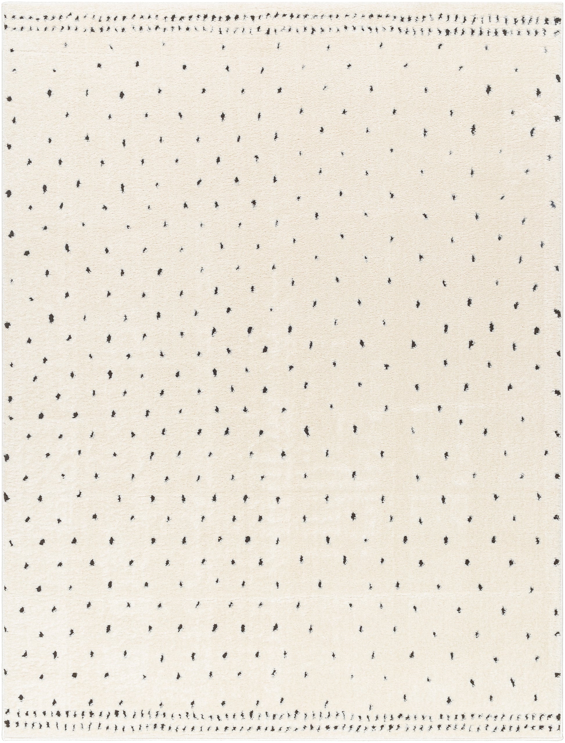 Surya Freud Feu-2303 Ivory, Black Area Rug