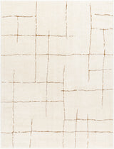 Surya Freud Feu-2310 Ivory, Brown Rug.