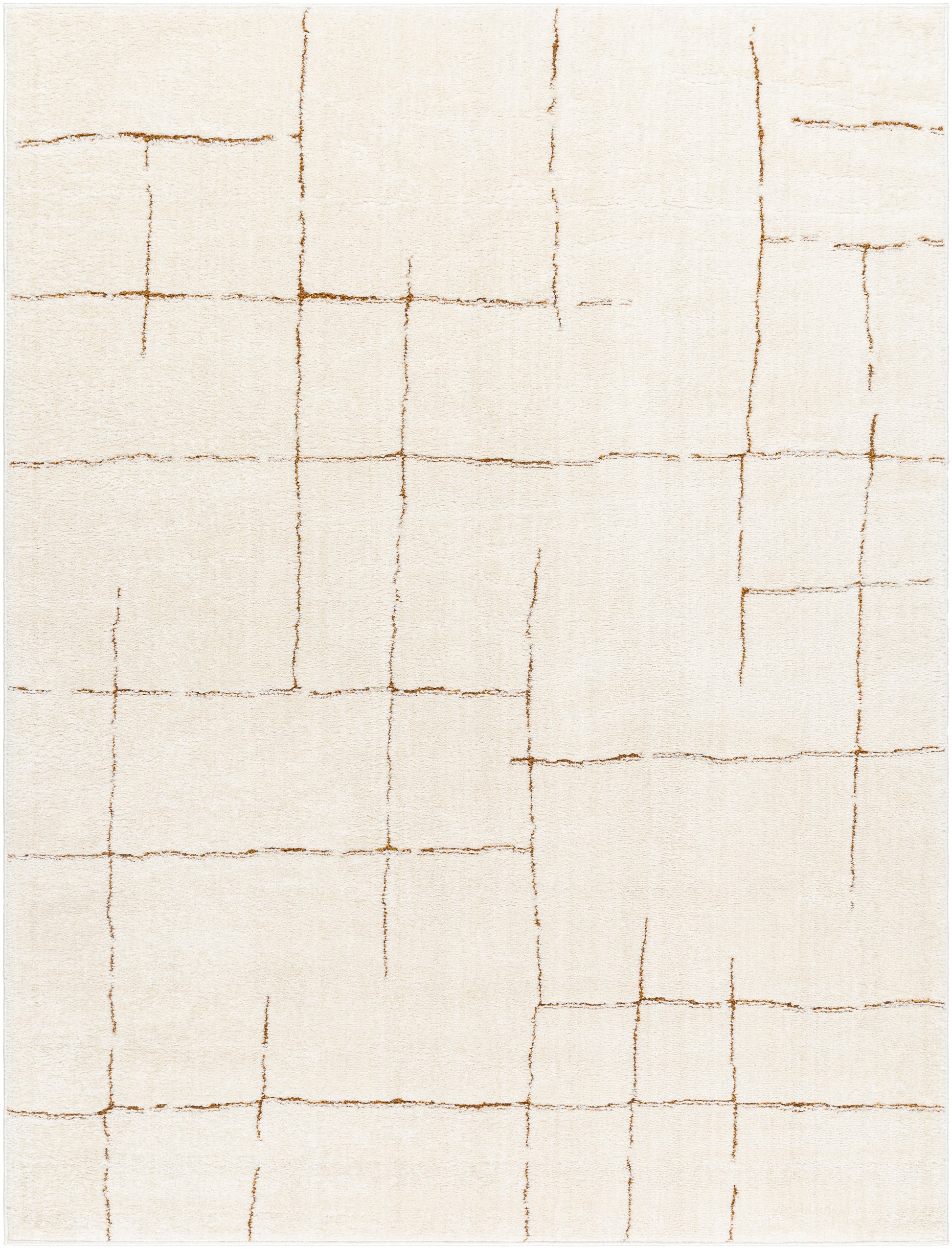 Surya Freud Feu-2310 Ivory, Brown Area Rug