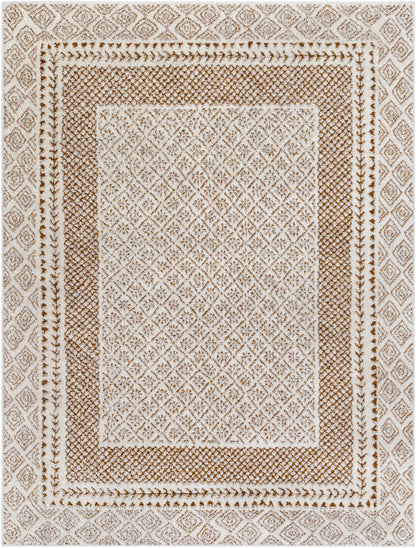 Surya Freud Feu-2320 Ivory, Brown Area Rug