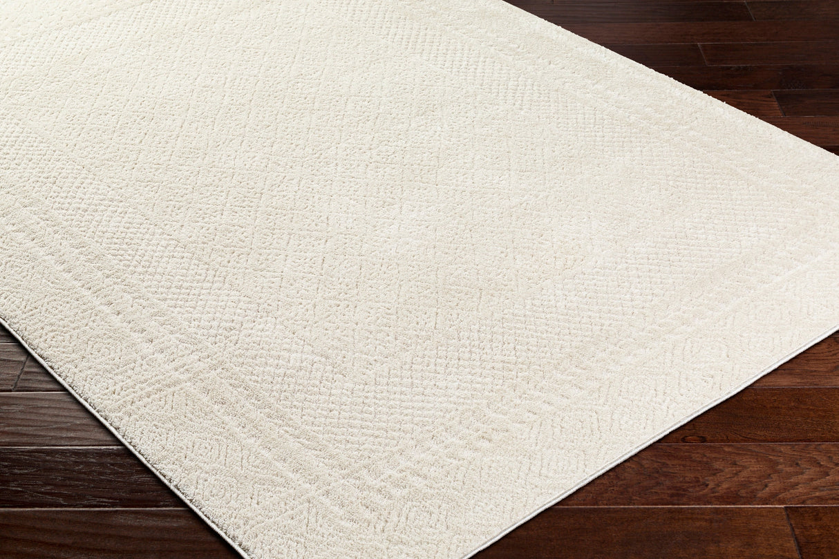 Surya Freud Feu-2321 Ivory, Off-White Rug.