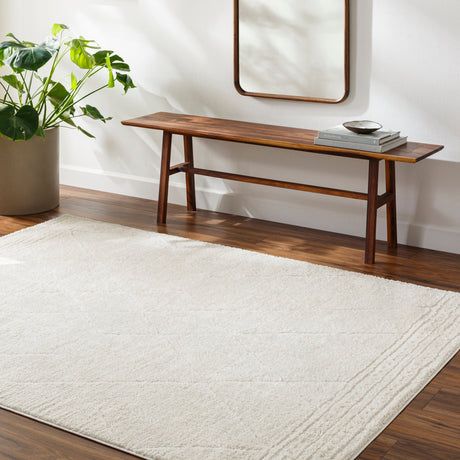 Surya Freud Feu-2324 Ivory, Off-White Rug.