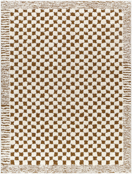 Surya Freud Feu-2326 Ivory, Brown Rug.