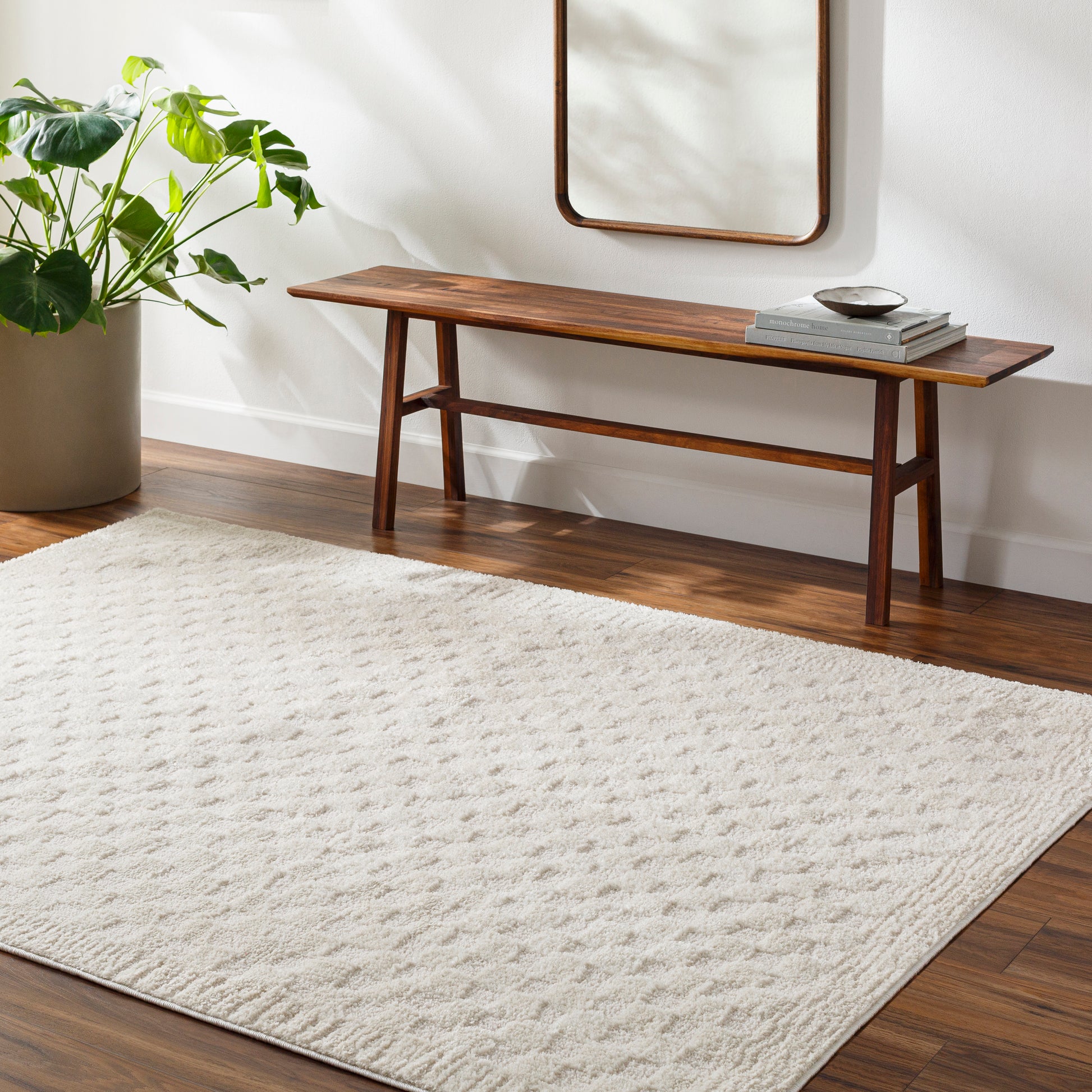 Surya Freud Feu-2327 Ivory, Off-White Area Rug