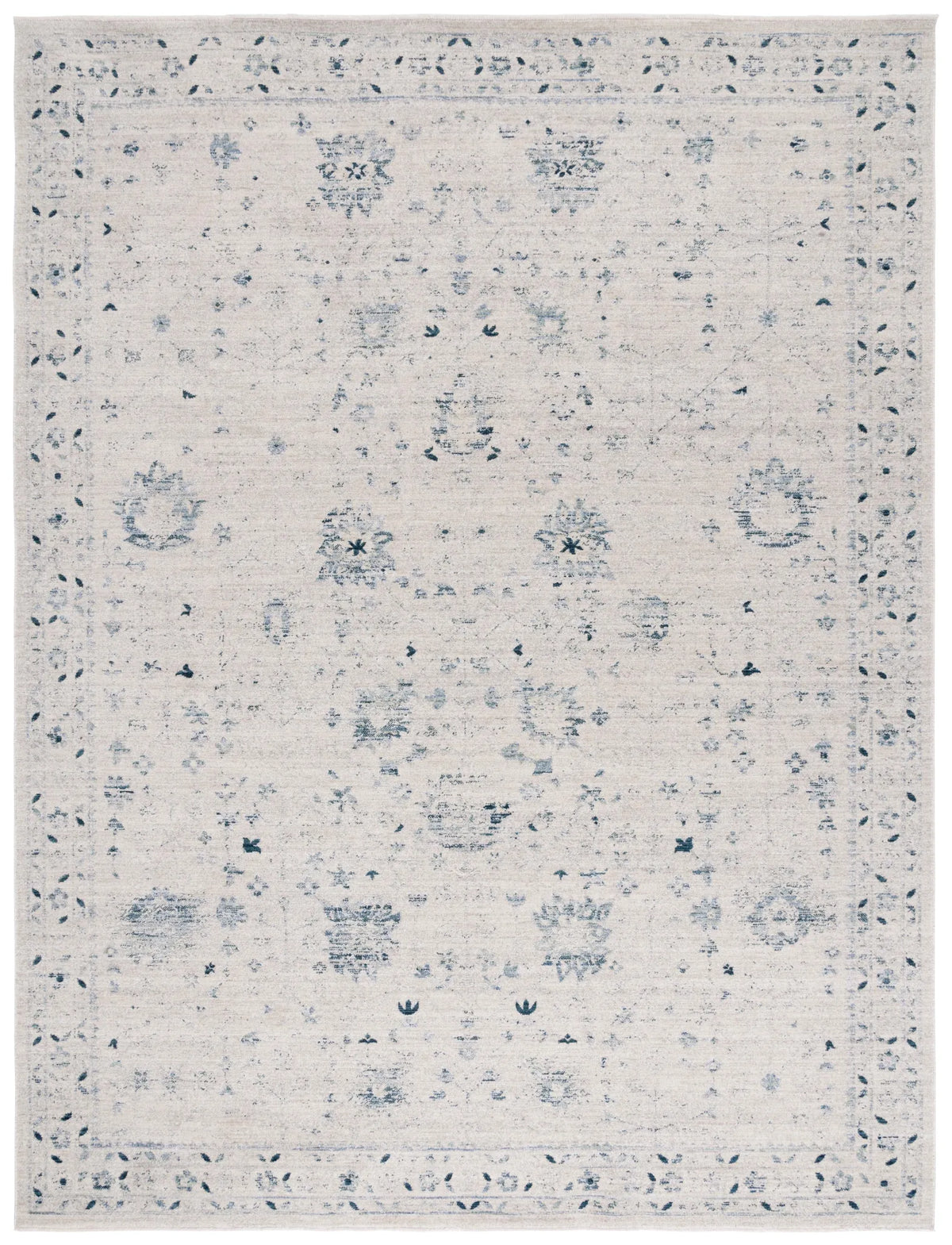 Safavieh Antique Patina 10'-0" x 12'-9" Rug in Ivory / Blue