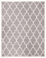 Safavieh Dhurries 10'-0" x 14'-0" Rug in Grey / Ivory