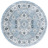 Safavieh Isabella 6'-7" x 6'-7" Rug in Blue / Creme