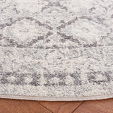 Safavieh Tulum 6'-7" x 6'-7" Rug in Ivory / Grey