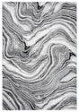 Safavieh Meadow 500 4'-0" x 6'-0" Rug in Black / Grey