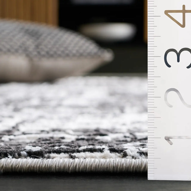 Safavieh Mila 4'-0" x 6'-0" Rug in Ivory / Black