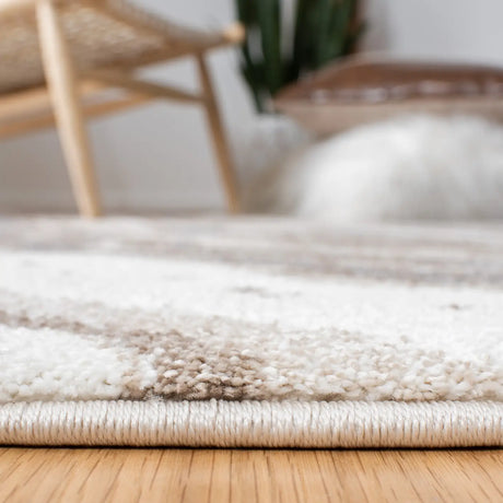 Safavieh Cyrus Shag 4'-5" x 6'-5" Rug in Ivory / Grey