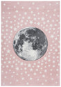 Safavieh Carousel Kids 100 4'-0" x 6'-0" Rug in Pink / Grey