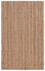 Safavieh Palm Beach 4'-0" x 6'-0" Rug in Natural / Black