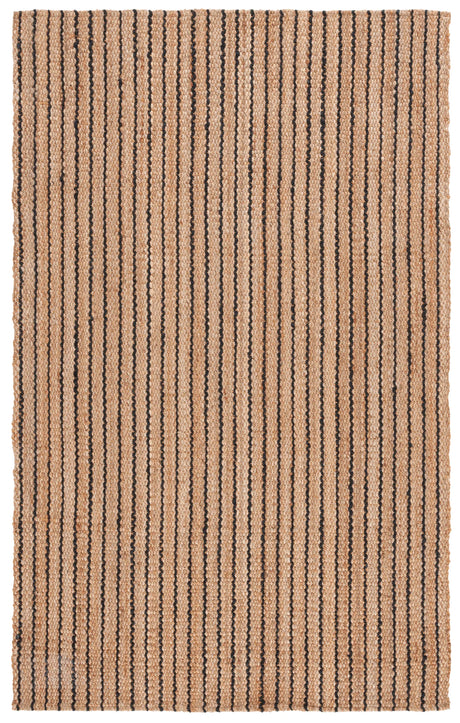 Safavieh Palm Beach 4'-0" x 6'-0" Rug in Natural / Black