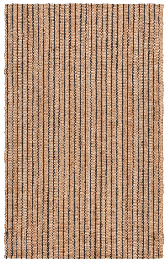 Safavieh Palm Beach 4'-0" x 6'-0" Rug in Natural / Black