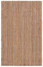 Safavieh Palm Beach 4'-0" x 6'-0" Rug in Natural / Black