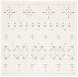 Safavieh Metro 6'-0" x 6'-0" Rug in Ivory / Grey