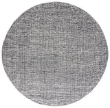 Safavieh Abstract 6'-0" x 6'-0" Rug in Black / Ivory