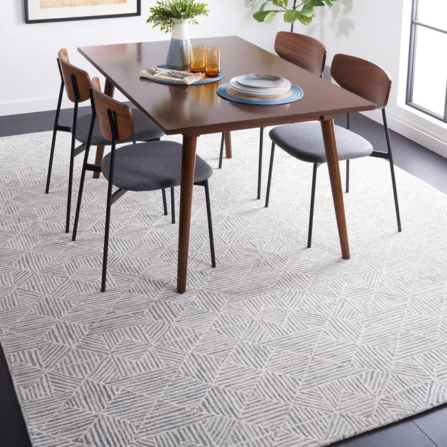 Safavieh Abstract 10'-0" x 14'-0" Rug in Grey / Ivory