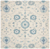Safavieh Blossom 6'-0" x 6'-0" Rug in Silver / Blue