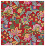 Safavieh Jardin 6'-0" x 6'-0" Rug in Red / Multi