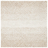 Safavieh Micro-Loop 5'-0" x 5'-0" Rug in Beige / Ivory