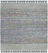Safavieh Montauk 6'-0" x 6'-0" Rug in Grey / Multi