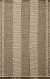 Loloi Sigrid SIG-01 Brown / Ivory Rug - main flat