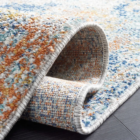 Safavieh Aston 4'-0" x 6'-0" Rug in Navy / Gold