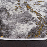 Safavieh Craft 6'-7" x 6'-7" Rug in Grey / Gold