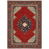Oriental Weavers Sphinx Lilihan 5503M Red/ Blue Rugs - main flat