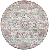 Safavieh Aria 6'-5" x 6'-5" Rug in Red / Creme
