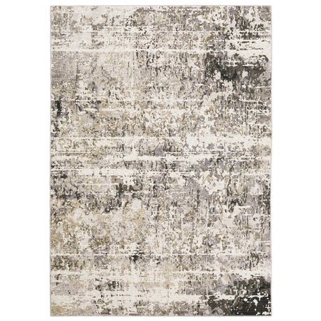 Oriental Weavers Sphinx Nebulous 091L9 Grey/ Beige Rugs - main flat