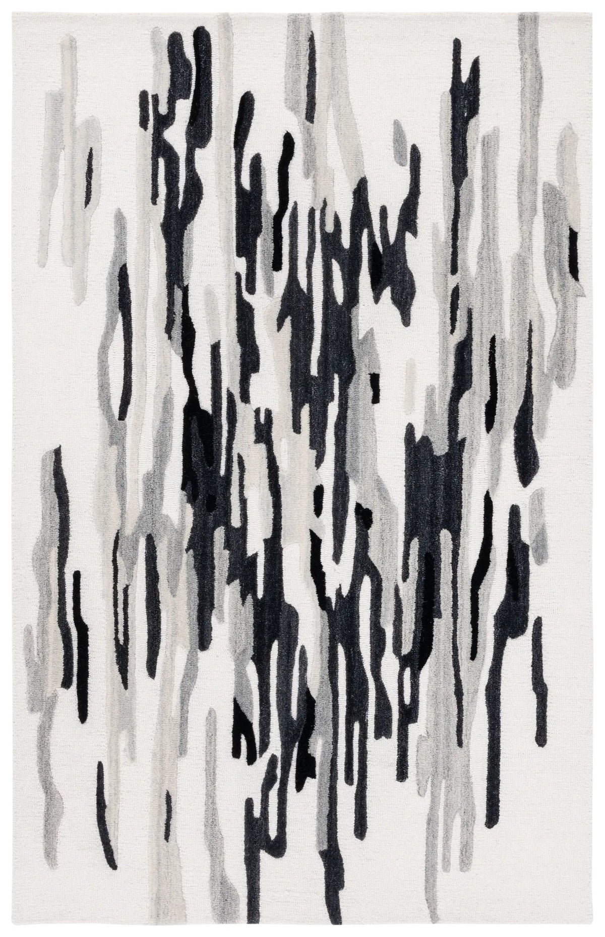 Safavieh Rodeo Drive 4'-0" x 6'-0" Rug in Ivory / Black