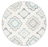 Safavieh Metro 6'-0" x 6'-0" Rug in Ivory / Light Blue