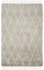 Safavieh Casablanca 4'-0" x 6'-0" Rug in Grey / Ivory
