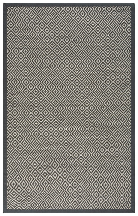 Safavieh Martha Stewart 4'-0" x 6'-0" Rug in Natural / Dark Grey