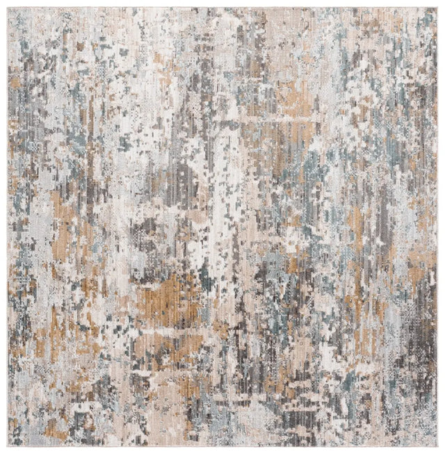 Safavieh Vintage Westwood 6'-3" x 6'-3" Rug in Grey / Beige Blue