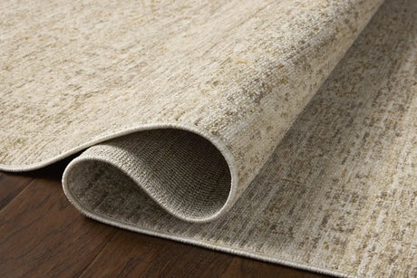 Loloi Elora ELR-03 Traditional Power Loomed Natural, Terracotta Rug - pile height
