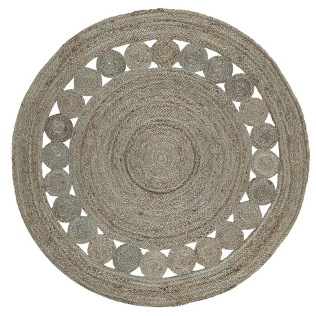 Safavieh Natural Fiber 4'-0" x 4'-0" Rug in Grey