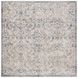 Safavieh Brentwood 6'-7" x 6'-7" Rug in Light Grey / Blue